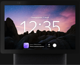 Yandex smart speaker with a display